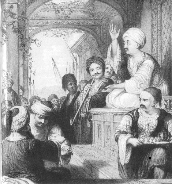 Coffee                                house in the Ottoman Empire