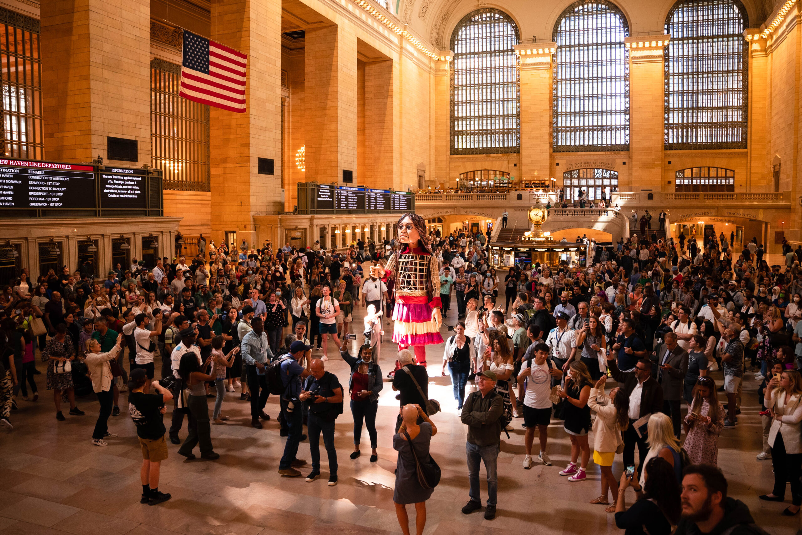 Crowd in Grand Central Station Respective Collective