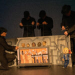 Puppeteers and puppets