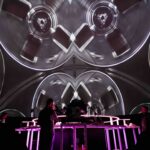 Projection of film reels