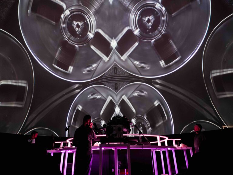 Projection of film reels