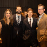 Allison Dawson, Emerson's VP of Institutional Advancement, Greg Dawson, Jon Derek-Croteau (Emerson's VP of Strategy, Innovation, and Institutional Initiatives, and Justin Croteau)