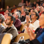 Audience clapping