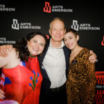 Bill Irwin with ArtsEmerson's Ronee Penoi and Jamie Gahlon