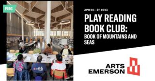 Members LOVE the Play Reading Book Clubs. Don't miss your chance to join our last one of the season for Book of Mountains and Seas. It's your chance to dive deeper into the material AND build a community around a shared interest. Check out the link in our bio for more information, locations, and to register. P.S. It's FREE! 
.
Image description: Graphic with photo of several people reading a play at a table in the library. Graphic reads: APR 02-17 Play Reading Book Club.
.
.
.
#BookClub #TheatreEvents #BehindTheScenes #BostonCommunity #BostonEvents #BostonFreeEvents