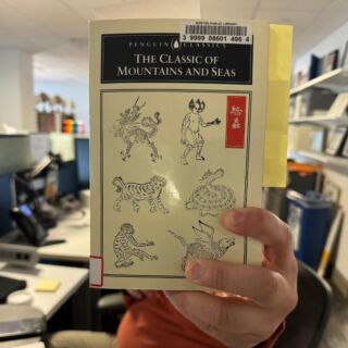 Of course we checked out the actual BOOK of Mountains and Seas. Fun fact: This is the first time that award-winning composer Huang Ruo and MacArthur Fellow Basil Twist have worked together. But Did you know they're working on a project together for 2025? 👀
.
Image description: Book cover of Book of Mountains and Seas that features sketched drawings of animals.
.
.
.
#BOMS #BOMSBoston #Puppetry #ChineseMyths #Mythology #ClimateChange