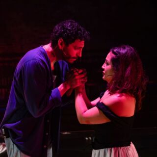 💫 Photos from Rough Magic are here! Check out the photo gallery at the link in our bio. (📸: @lolamillz5)

https://artsemerson.org/2024/07/22/rough-magic-photo-gallery/

Image description: A man and a woman holding hands on a dimly lit stage while they look into each others' eyes.

#RoughMagic #BrownEnough #LatineTheatre #BrownTheatre #BostonArts #BostonTheatre