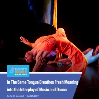 "This production effectively conveyed Dianne McIntyre’s personal story and connection with dance and music, situating it within the context of the Black American cultural revolution. Her innovative approach and the talented performers brought this vision to life."⁠
⁠
Read more from Events Insider at the link in our bio!⁠
⁠
#InTheSameTongue #Dance #AfricanDiaspora #BosArts⁠
⁠
Image description: A woman bending while dancing. Text reads: "In the Same Tongue Breaths Fresh Meaning into the interplay of Music and Dance