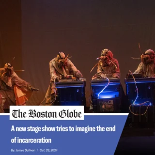 "The idea behind “On the Eve of Abolition” arose several years ago, when members of AgitArte were working with fellow activists in the American South on the “money bail” movement. That campaign calls for the elimination of cash bail for arrested individuals who have yet to face trial. They knew they wanted to create a theatrical performance to protest the prison industrial system."⁠
⁠
📰 Read more at the link in our bio.⁠
⁠
#Abolition #BosArts #BostonTheatre #BostonEvents ⁠
⁠
Image description: The Boston Globe: A new stage show tries to imagine the end of incarceration⁠
⁠