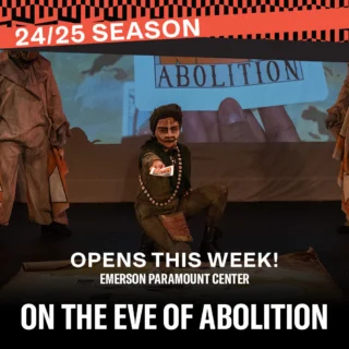 On the Eve of Abolition is THIS WEEK! This is the show that everyone will be talking about. Tickets are nearly sold out, so get yours now!⁠
⁠
🎟️ Link in bio⁠
⁠
#BostonEvents #BostonTheatre #BostonArts #PuertoRico #PuertoRicanTheatre