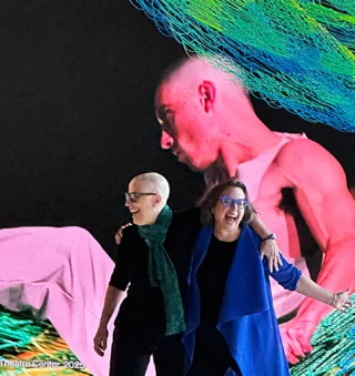 The cast of Noli Timere took a field trip to visit co-creator Janet Echelman's sculpture, Remembering the Future, at the MIT Museum! The sculpture is a collaboration with MIT Associate Professor Caitlin Mueller.⁠
⁠
For more information on the sculpture: https://mitmuseum.mit.edu/exhibitions/remembering-the-future