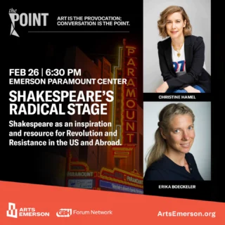 Did you know Shakespeare influenced revolutionary rhetoric in the colonies and is even present in the Declaration of Independence? Learn more about how the bard's plays have been used throughout history to fuel change in our next The Point conversation.⁠
⁠
🎟️ FREE w/RSVP at the link in our bio!⁠
⁠
#Shakespeare #BosArts #BostonTheatre⁠
