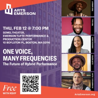 Join us for this FREE extraordinary event featuring some of Boston's brightest performing minds and celebrated solo artist Ahamefule J. Oluo as they discuss the future of the solo show.⁠
⁠
FREE W/RSVP!⁠
⁠
🎟️