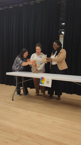 Thank you so much to Wakka Wakka for participating in Emerson's Teach-In on Timely Topics focusing on public knowledge, memory and legacy. It was so much fun! ⁠
⁠
#BosArts #Puppetry #BostonTheatre