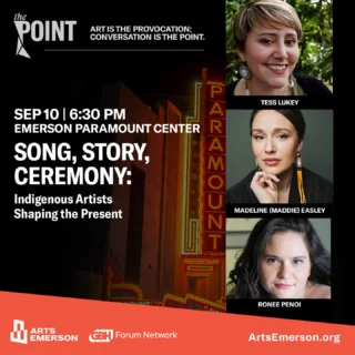 What changes when we understand Indigenous peoples not as figures of America’s past, but as artists shaping its present and future?⁠
⁠
Join our incredible panelists to explore art as a site of memory, resistance, and possibility. FREE w/RSVP!⁠
⁠
🎟️ in our bio!⁠
⁠
#BosArts #BostonTheatre #FreeEvents