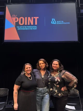 Thank you to everyone who came to this season's first installment of The Point! It was a great conversation.⁠
⁠
P.S. Did you know you can sign up for the next two installments as well? ⁠
⁠
🎟️ in our bio!⁠
⁠
#BosArts #BostonTheatre