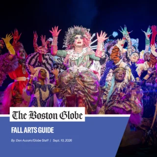 Taylor Mac and Matt Ray: Songs from Bark of Millions is in The Boston Globe Fall Arts Guide! Do you have your tickets yet?⁠
⁠
🎟️ in our bio!⁠
⁠
#BosArt #BostonTheatre #QueerTheatre