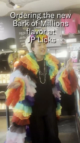 The rumors are true -- we partnered with JP Licks for an EXCLUSIVE flavor celebrating Bark of Millions!⁠
⁠
And ensemble member Mama Alto visited JP Licks to check it out.⁠
⁠
Watch the video, get your ice cream, and come see the show!⁠
⁠
🎟️ at the link in our bio!