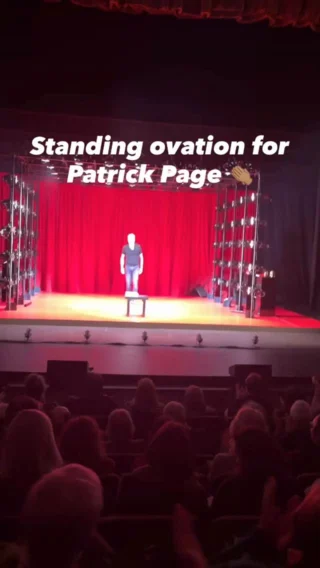 The audience gave Patrick Page a standing ovation at opening night for All the Devils Are Here 👏👏👏

#BosArts #BostonTheatre